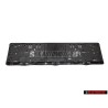 VW Originale Portatarga Per Targa Autoilluminata Nero - 000071800B 041