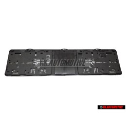 VW Originale Portatarga Per Targa Autoilluminata Nero - 000071800B 041