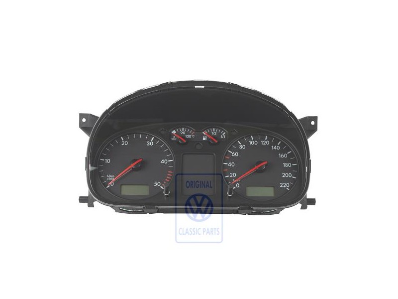 VW Originale Strumento Combinato Nero Satinato - 7D0920820BX01C