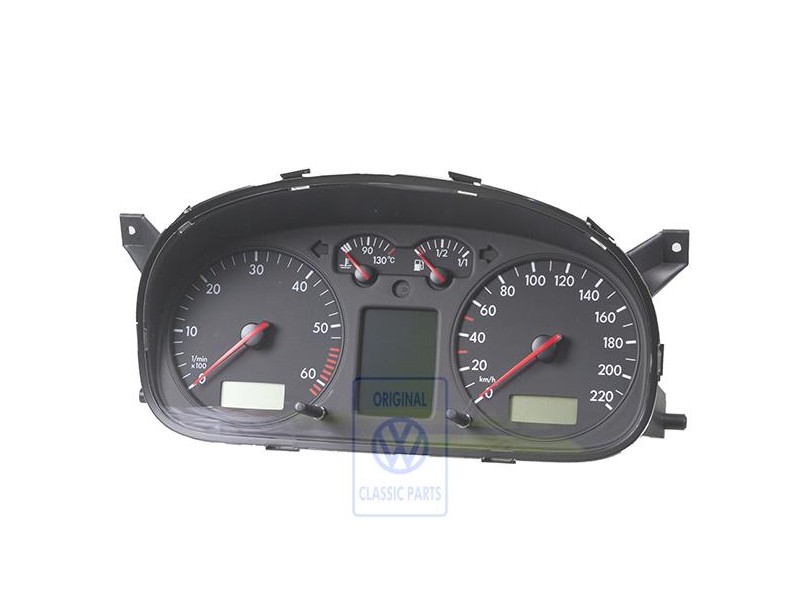 VW Originale Strumento Combinato Nero Satinato - 7D0920842 X01C
