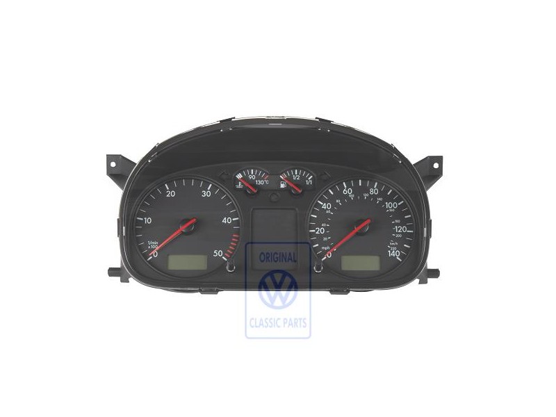 VW Originale Strumento Combinato Nero Satinato - 7D0920902CX01C