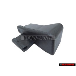 VW Originale Cappuccio Canalino Di Guida Nero Satinato - 191881348 01C