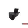 VW Originale Cappuccio Canalino Di Guida Nero Satinato - 191881348 01C