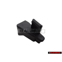 VW Originale Cappuccio Canalino Di Guida Nero Satinato - 191881348 01C