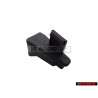 VW Originale Cappuccio Canalino Di Guida Nero Satinato - 191881348 01C