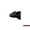 VW Originale Cappuccio Canalino Di Guida Nero Satinato - 191881348 01C