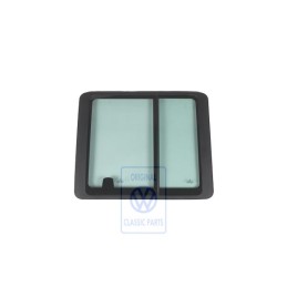 VW Originale Finestrino Scorrevole Completo Nero Satinato - 7D5847711D 01C