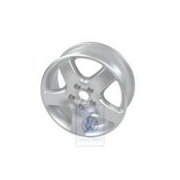 VW Originale Cerchio In Alluminio Cromo Brillante - 7H0601025C Z31