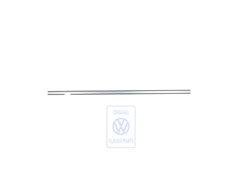 VW Originale Listello Di Copertura Alluminio Spazzolato - 7H5883085D 8Q8