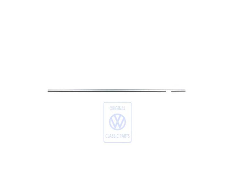 VW Originale Listello Di Copertura Alluminio Spazzolato - 7H5883387 8Q8