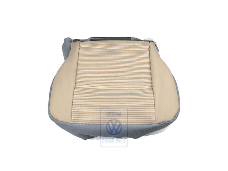 VW Originale Rivestimento Sedile (Tessuto) Purebeige/Artgrey - 7H7883405A RFN