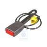 VW Originale Fibbia Cintura Antracite/Rosso Fuoco - 7L0857777C MCX