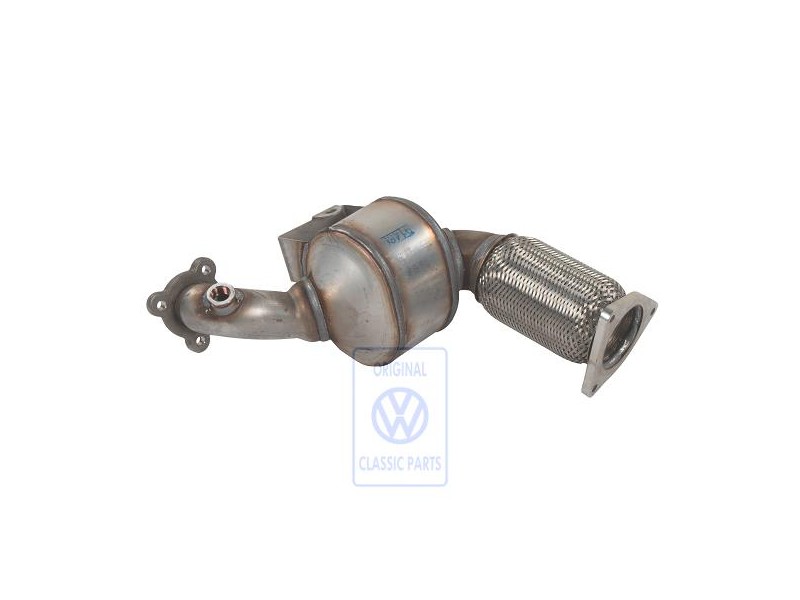 VW Originale Tubo Di Scarico Con Precataliz - 7L6254300 X