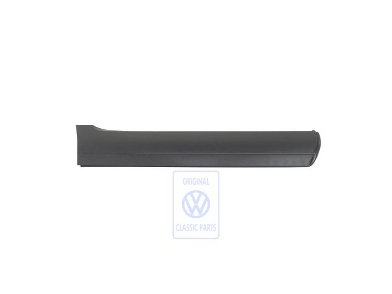 VW Originale Copertura Per Porta Nero Satinato - 7L6839788F 9B9