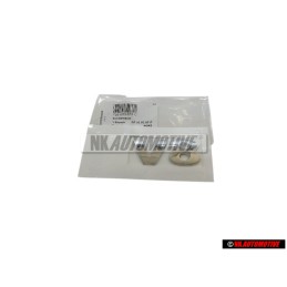 VW Originale V8 Posteriore Logo Emblema Scritta Cromo - 7L6853675C