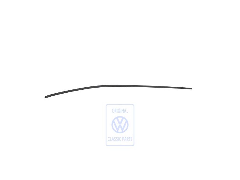 VW Originale Listello Di Copertura Nero Satinato - 7L6853985B B41