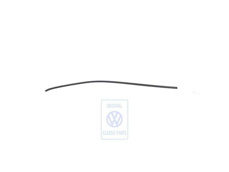 VW Originale Listello Di Copertura Nero Satinato - 7L6853986B B41