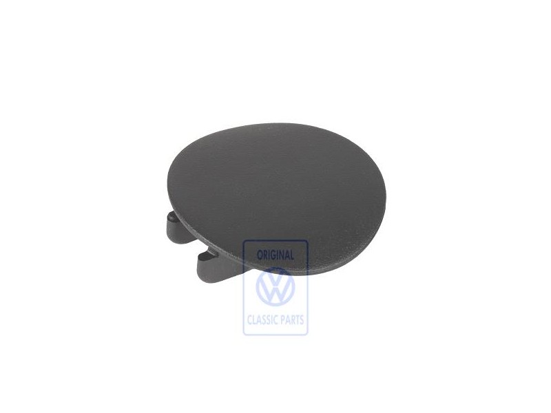 VW Originale Cappuccio Di Copertura Nero Satinato - 7L6857085 01C