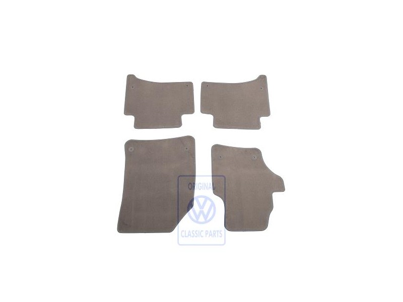VW Originale 1 Set Di Tappetini Latte Macchiato/Aquamare - 7L6863011AFJVG