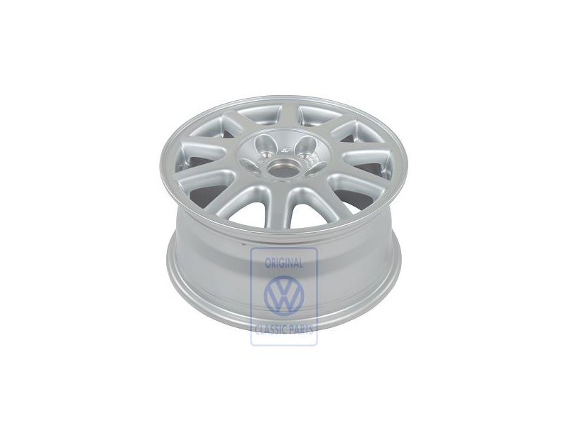 VW Originale Cerchio In Alluminio Colori Cromati Metallizzati - 7M0601025F 091