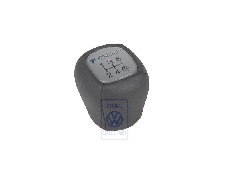 VW Originale Pomello Leva Cambio (Cuoio) - 7M0711141D