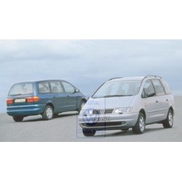 VW Originale Griglia Radiatore Con Fondo Gia' Applicato - 7M0853653ADGRU