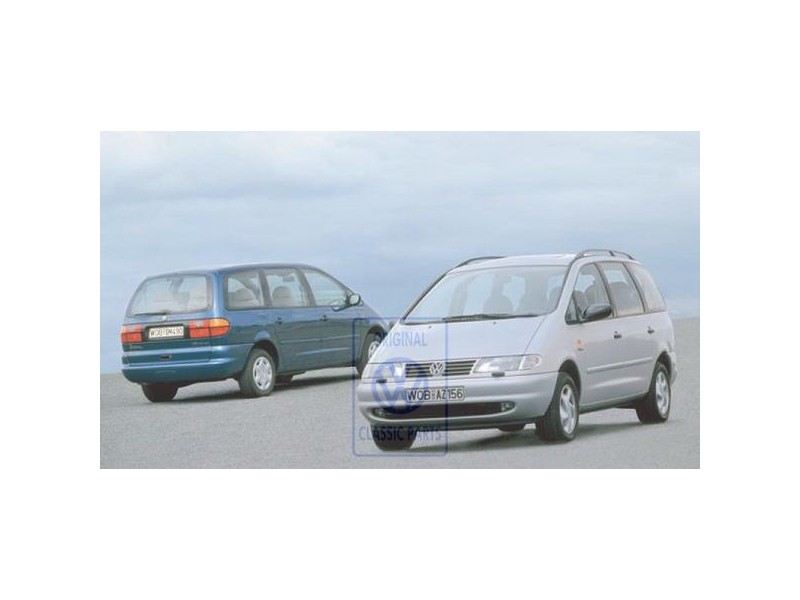 VW Originale Griglia Radiatore Con Fondo Gia' Applicato - 7M0853653ADGRU