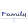 VW Originale Scritta Pellicola Blu/Argento - 7M0854431A 54J