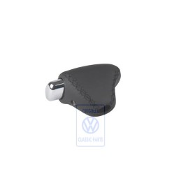 VW Originale Pomello Leva Cambio (Cuoio) Nero - 7M1713139C E74