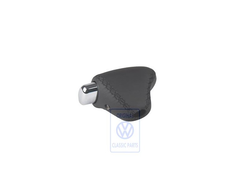 VW Originale Pomello Leva Cambio (Cuoio) Nero - 7M1713139C E74