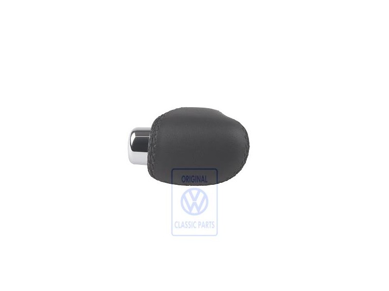 VW Originale Pomello Leva Cambio (Cuoio) Nero - 7M2713139C E74
