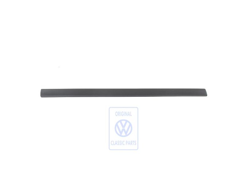 VW Originale Modanatura Per Porta Nero Satinato - 7M3853505 B41
