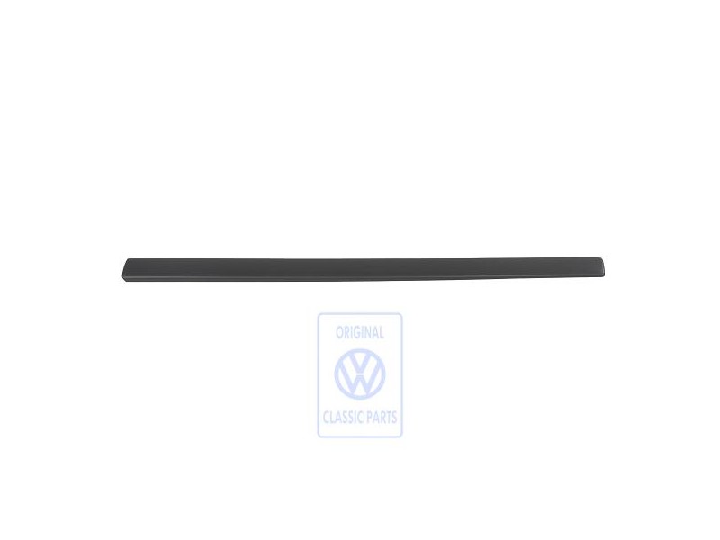 VW Originale Modanatura Per Porta Nero Satinato - 7M3853506 B41