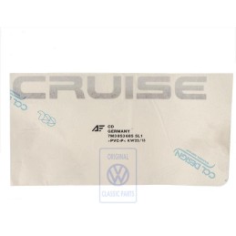 VW Originale Scritta Pellicola Argento/Antracite - 7M3853685 5L1