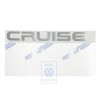 VW Originale Scritta Pellicola Argento/Antracite (Gerastert) - 7M3853685 5M2