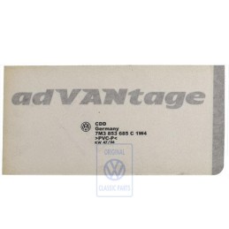 VW Originale Scritta Pellicola Argento - 7M3853685C 1W4