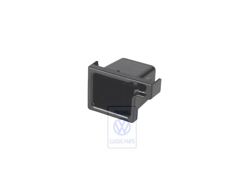 VW Originale Inserto Posacenere Nero Satinato - 7M3857414 01C