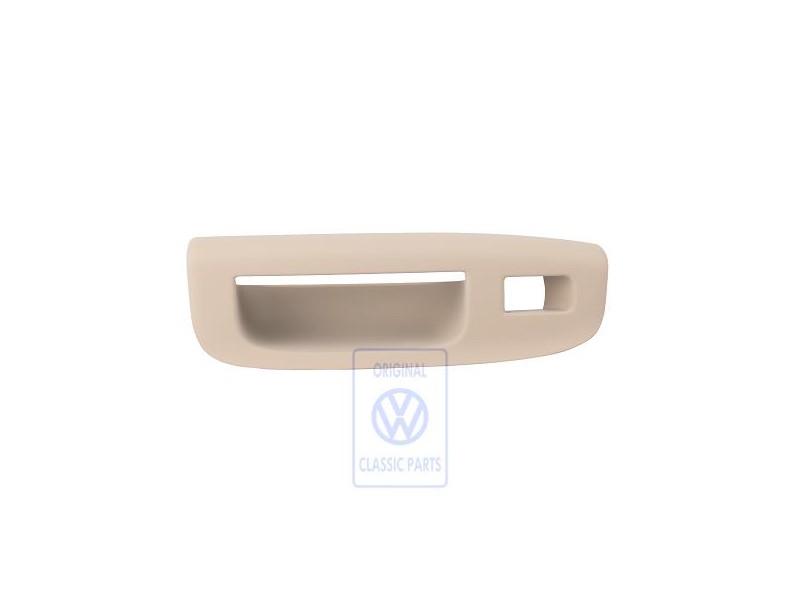 VW Originale Parte Sup. Maniglia Ad Incasso Beige Chiaro - 7M3867172AAR48
