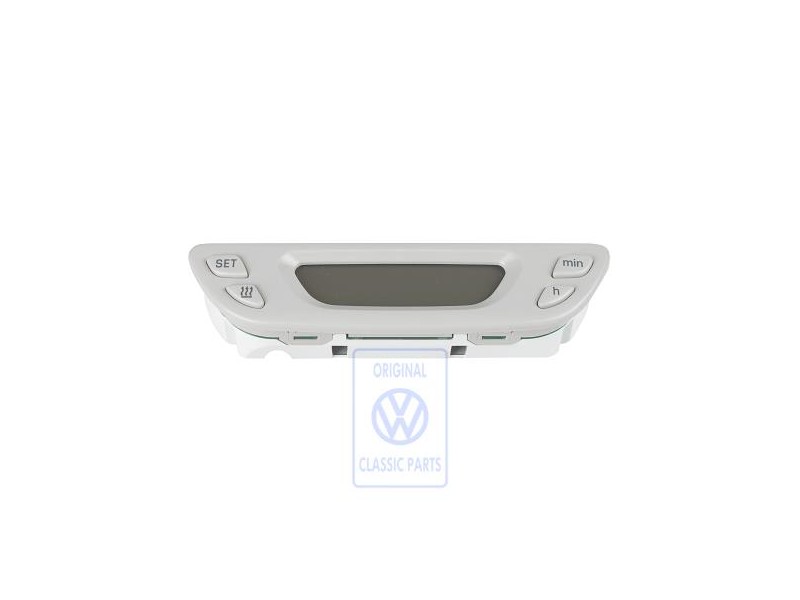VW Originale Orologio Digitale Grigio Perla - 7M5919203A Y20
