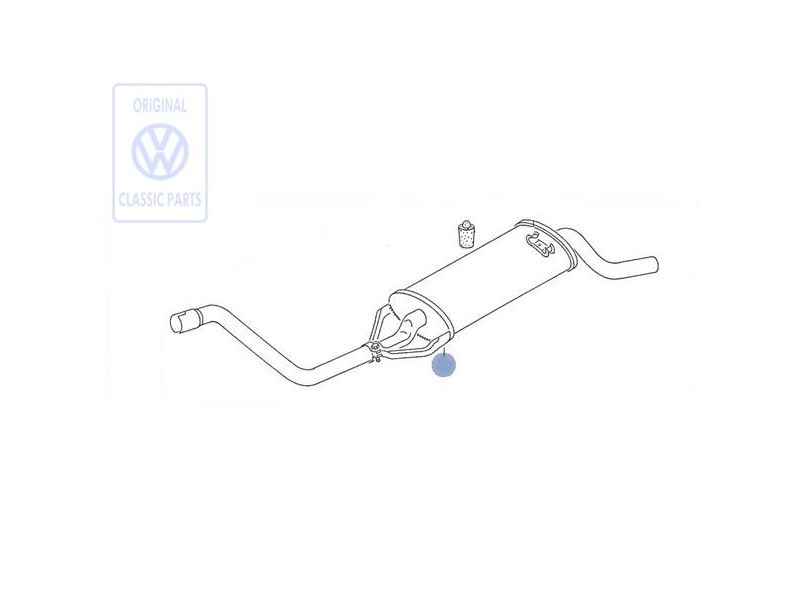 VW Originale Silenz. Terminale 'Eco' - 867253609AH