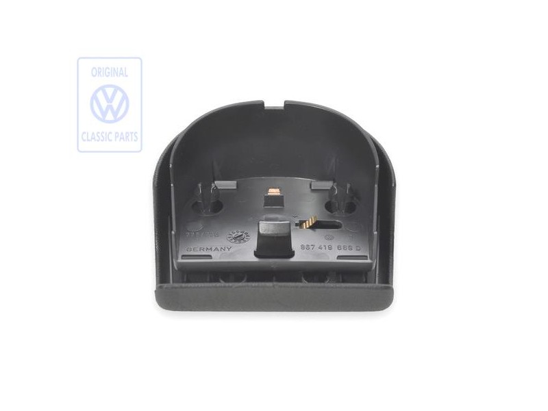 VW Originale Calotta Di Copert. Per Volante Nero Satinato - 867419669D 01C