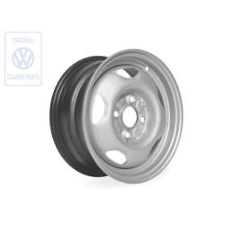 VW Originale Cerchio Di Acciaio Colori Cromati Metallizzati - 867601025H 091