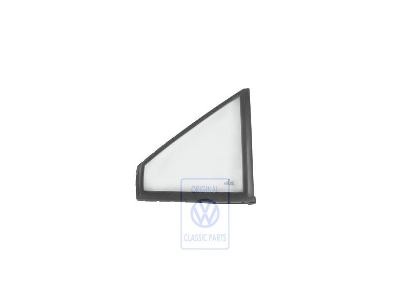 VW Originale Cristallo Porta Fisso Con Guarnizione - 867845113F
