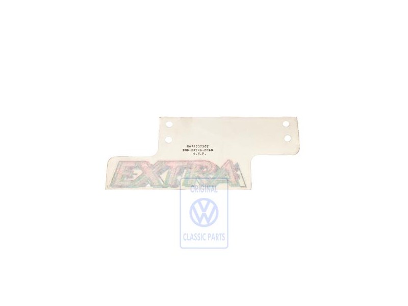 VW Originale Scritta Pellicola Multicolor - 867853750T J85
