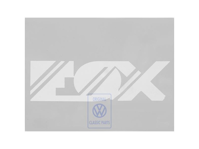 VW Originale Scritta Pellicola Bianco Alpino - 871853750B 90E