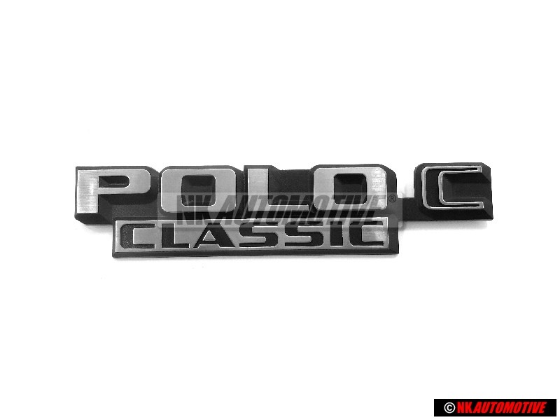 VW Originale POLO C CLASSIC Posteriore Logo Emblema Scritta - 874853687C