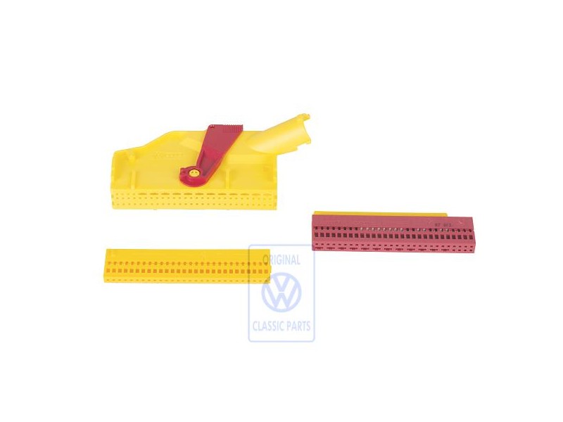 VW Originale Scatola Contatti Piatti Con Cappuccio Isolante - 8N0972571