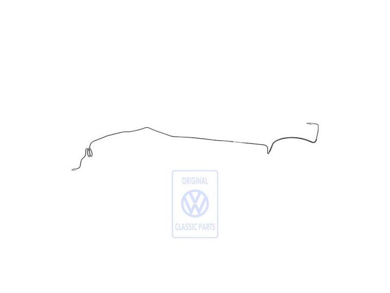VW Originale Tubo Freno Da Distributore A Raccordo - J4732135490