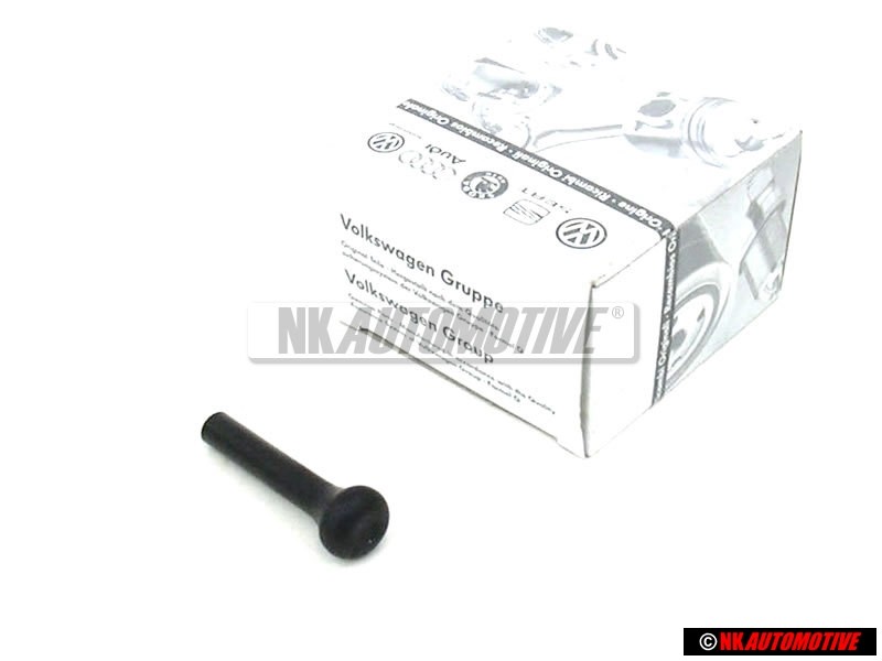 VW Originale Pomello Per Asta Sicurezza Nero Satinato - 191837187 01C