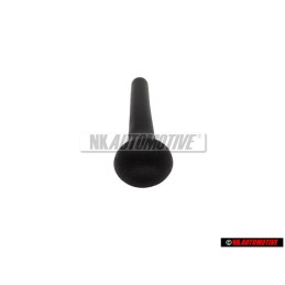 VW Originale Pomello Per Asta Sicurezza Nero Satinato - 191837187 01C